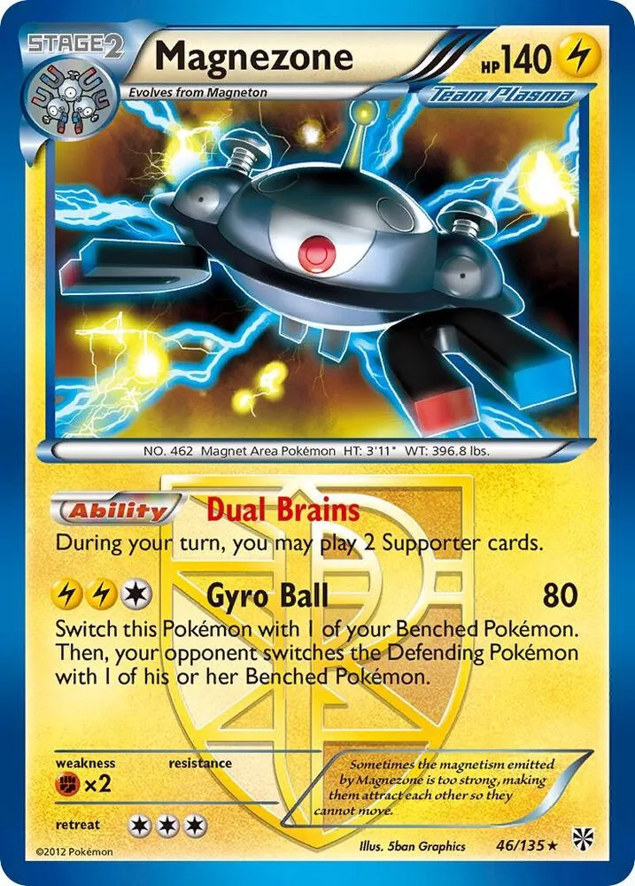 Magnezone (Team Plasma) card front