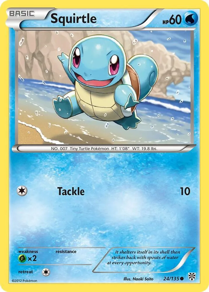 Squirtle card front