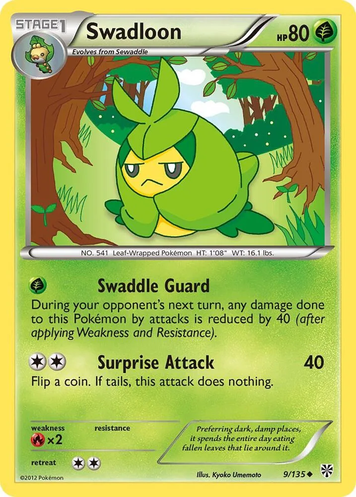 Swadloon card front