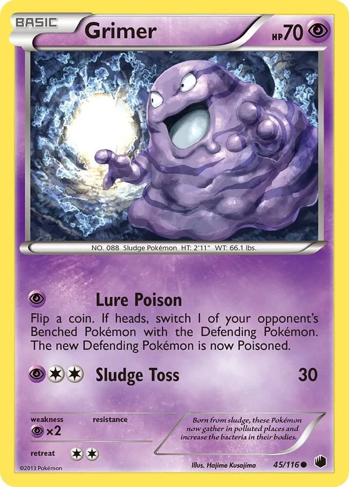 Grimer card front