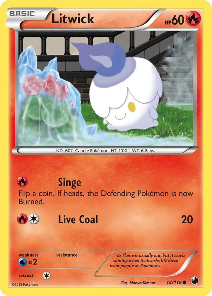Litwick card front