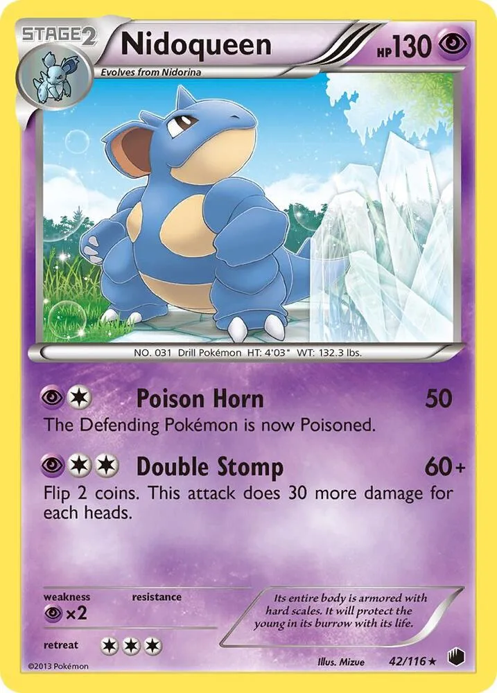 Nidoqueen card front
