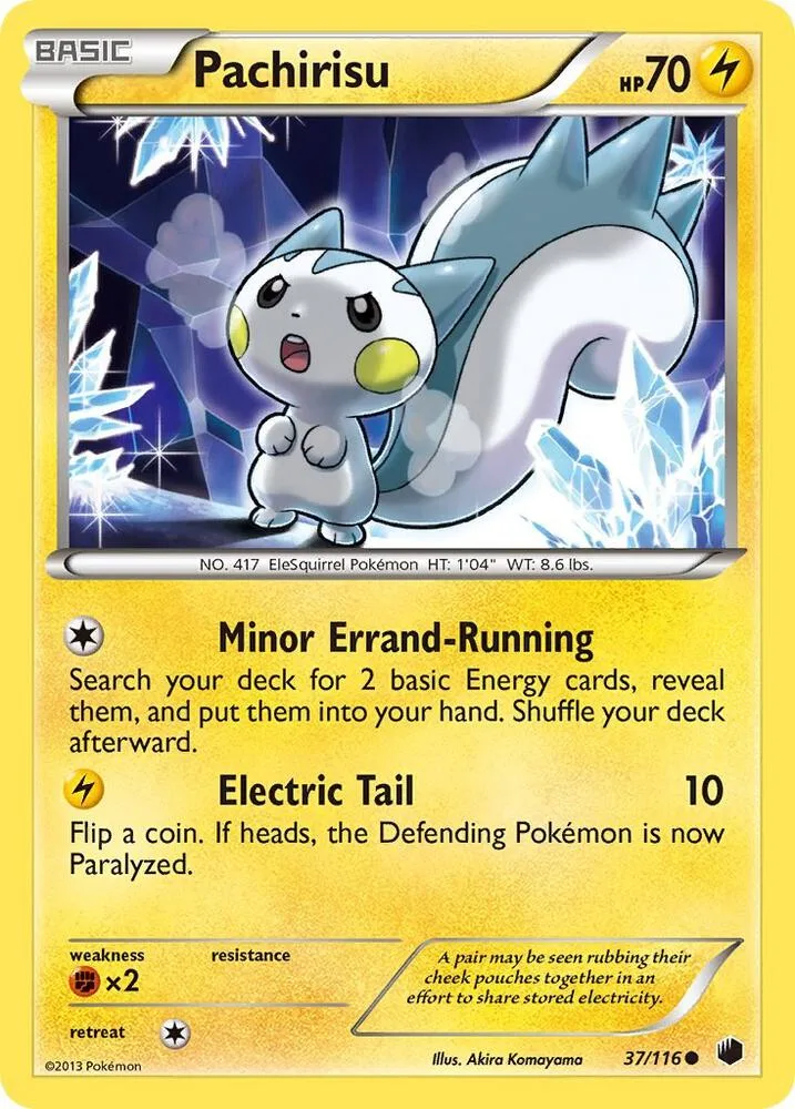 Pachirisu card front