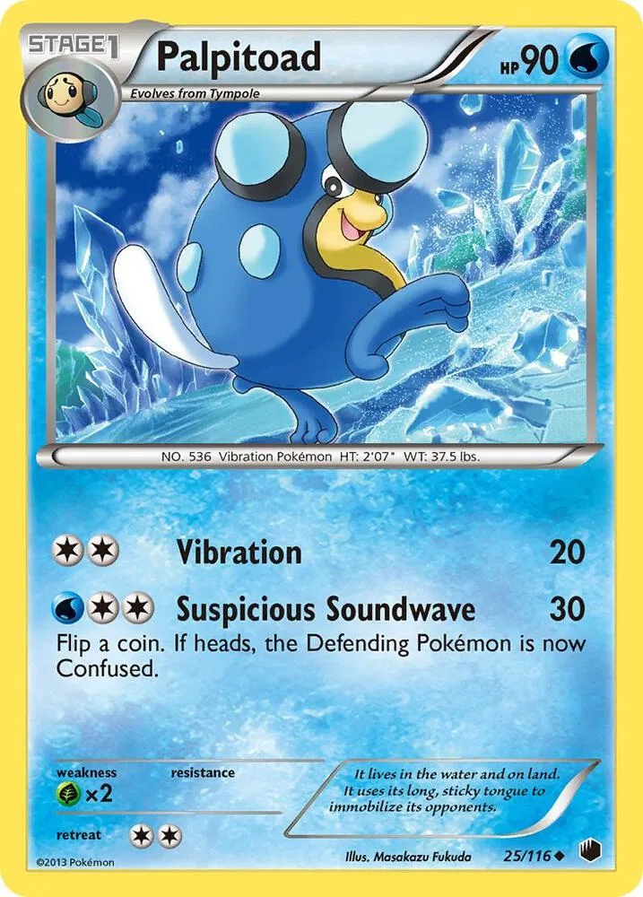 Palpitoad card front