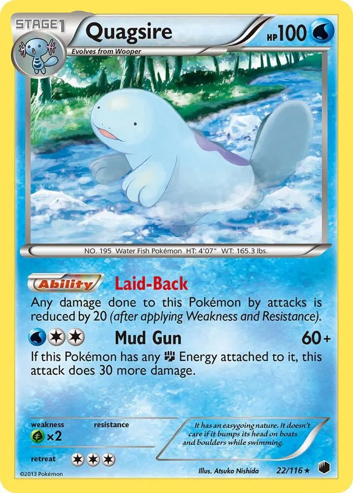 Quagsire card front