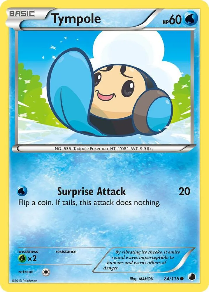 Tympole card front