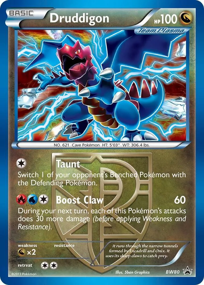 Druddigon (Team Plasma) (Cosmos Holo) thumbnail