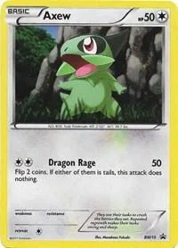 Axew card front