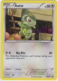 Axew card front