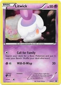 Litwick card front