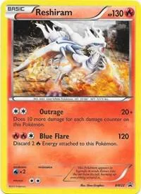 Reshiram card front