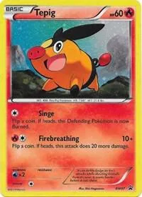 Tepig card front