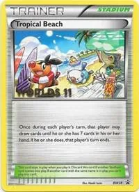 Tropical Beach (Worlds 11) card front