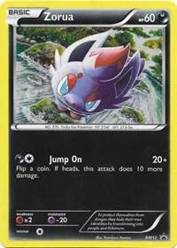 Zorua card front
