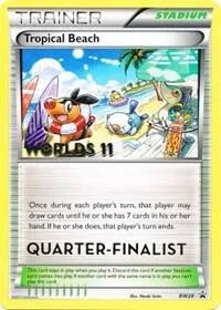 Tropical Beach (Worlds 11) [Quarter-Finalist] card front
