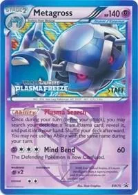 Metagross (Team Plasma) (Prerelease) [Staff] Holofoil card