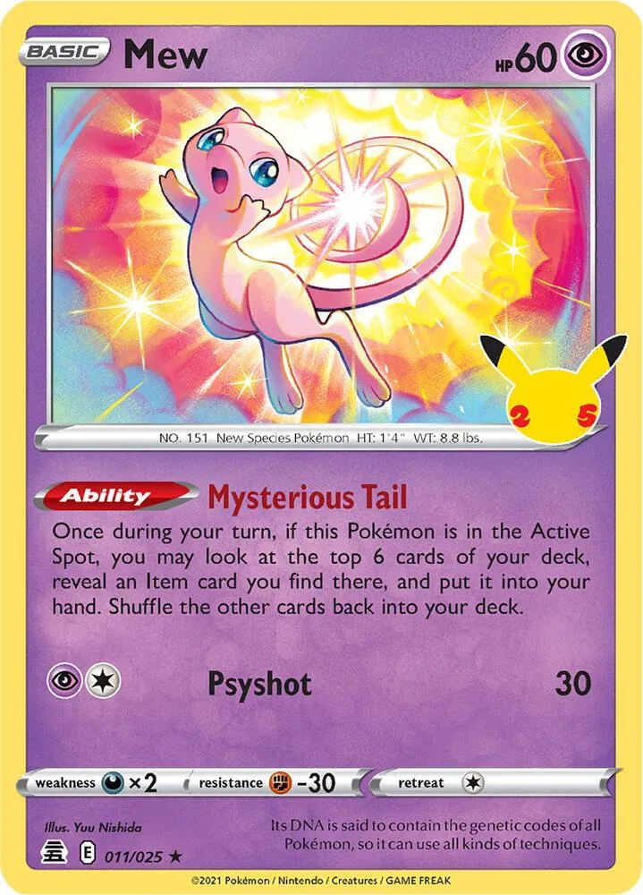 Mew card front