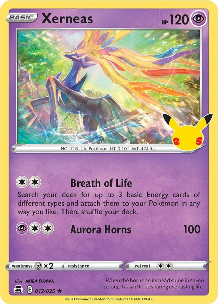 Xerneas card front