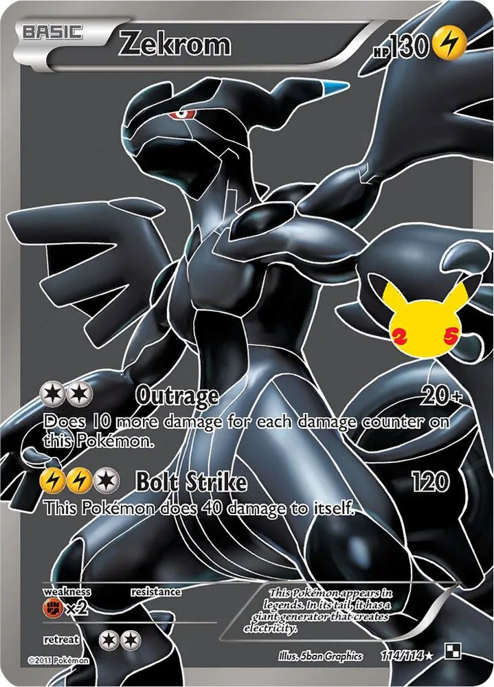 Zekrom card front