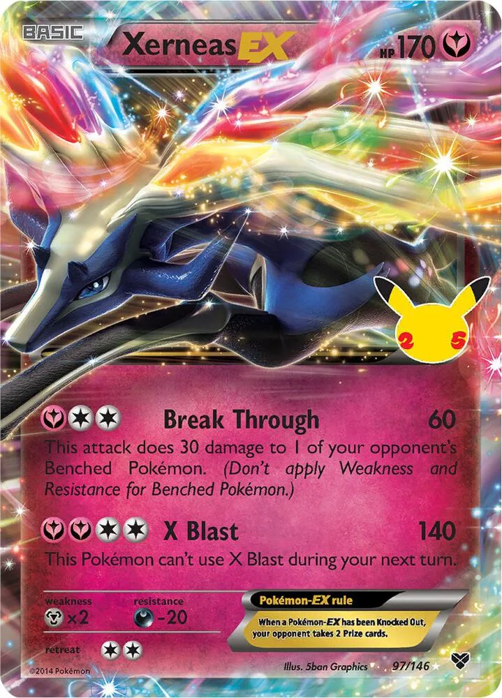 Xerneas EX card front