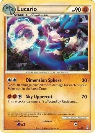 Lucario (Cracked Ice Holo) thumbnail