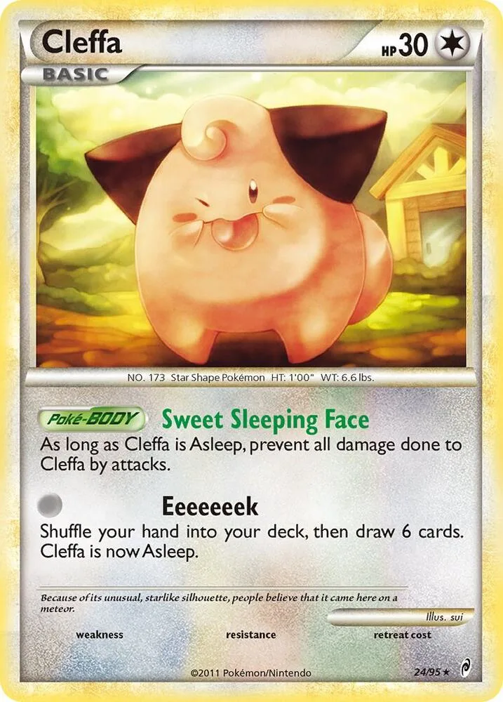 Cleffa card front