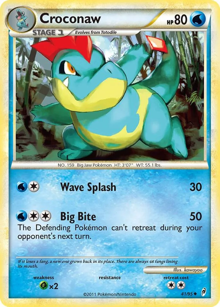Croconaw card front