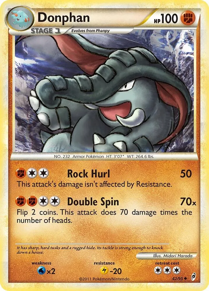 Donphan card front