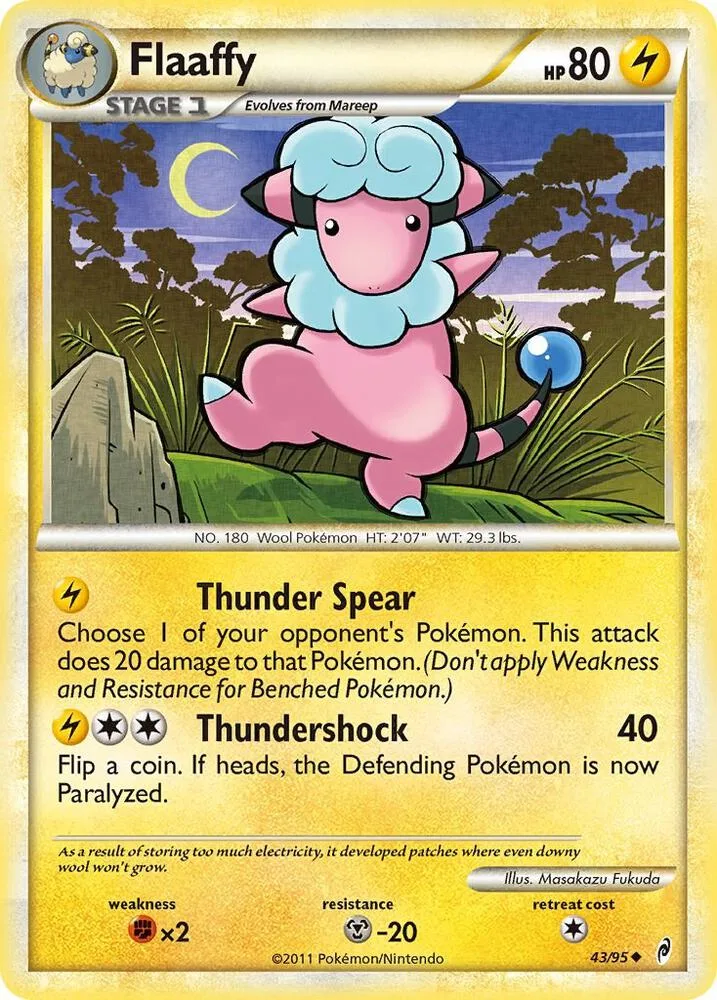 Flaaffy card front