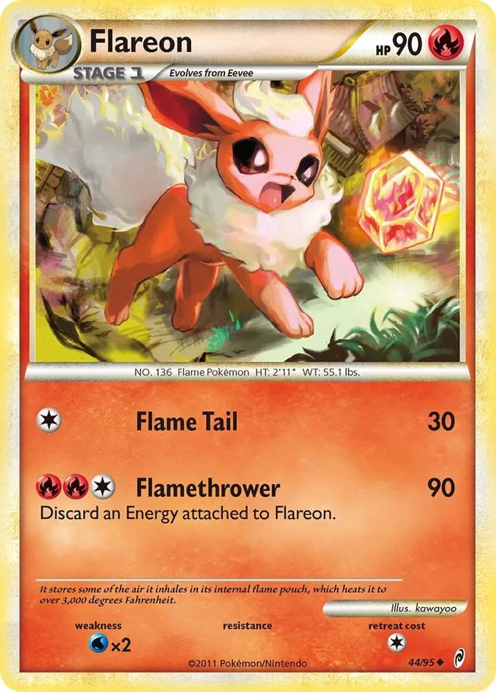 Flareon card front