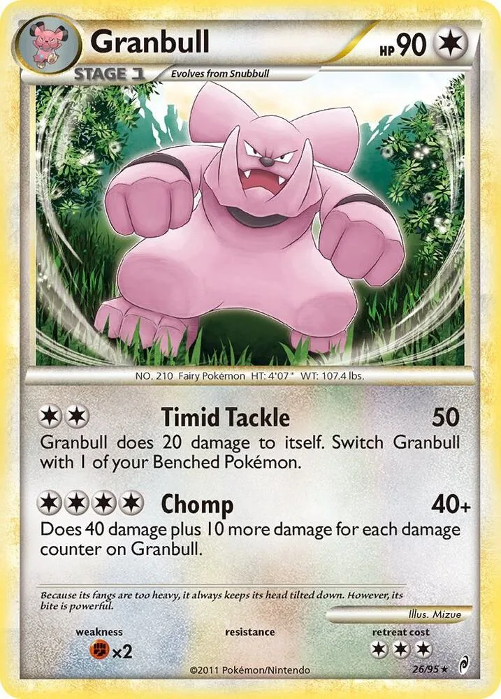 Granbull card front