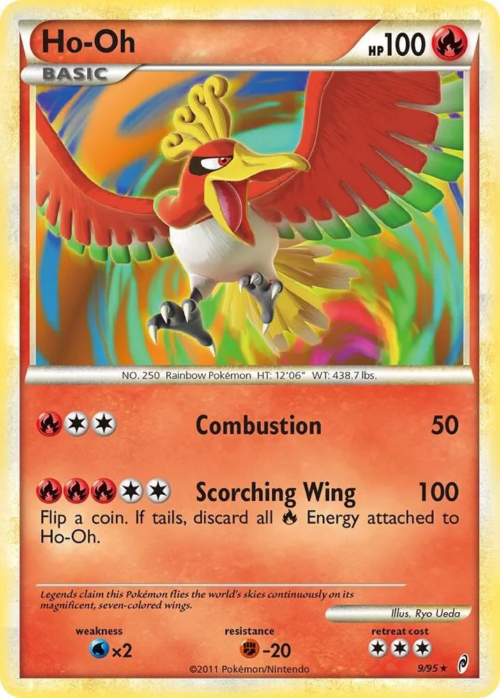 Ho-Oh card front