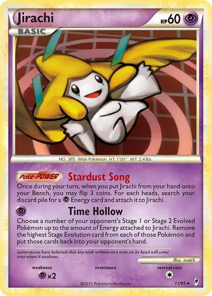 Jirachi card front