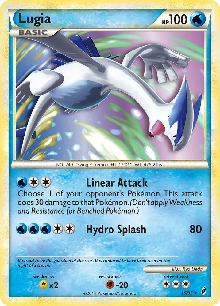 Lugia card front
