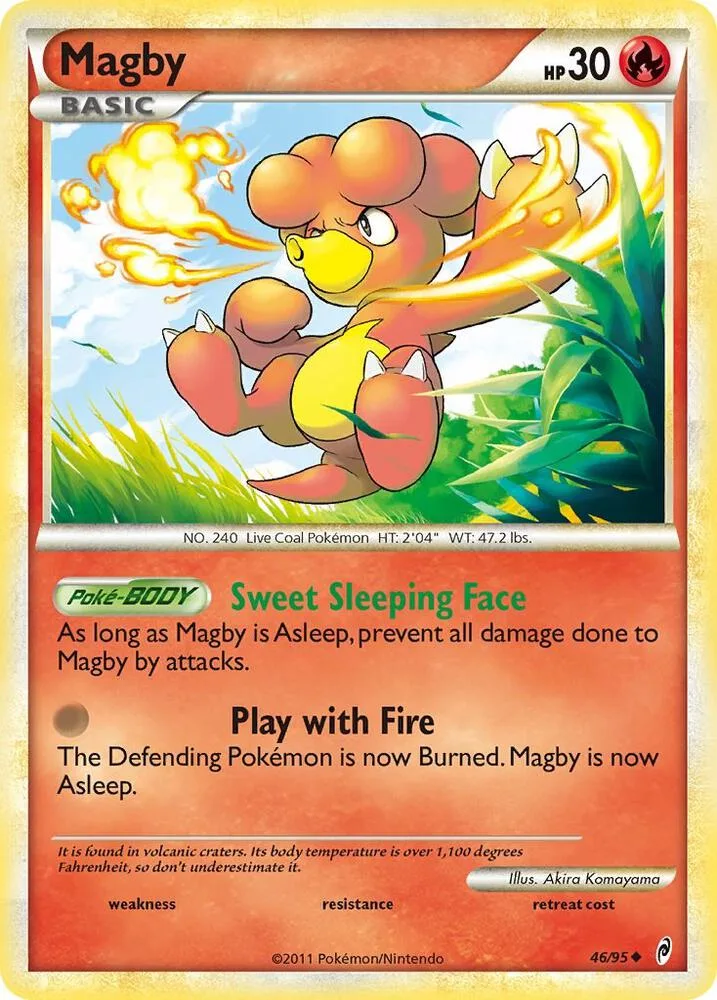 Magby card front