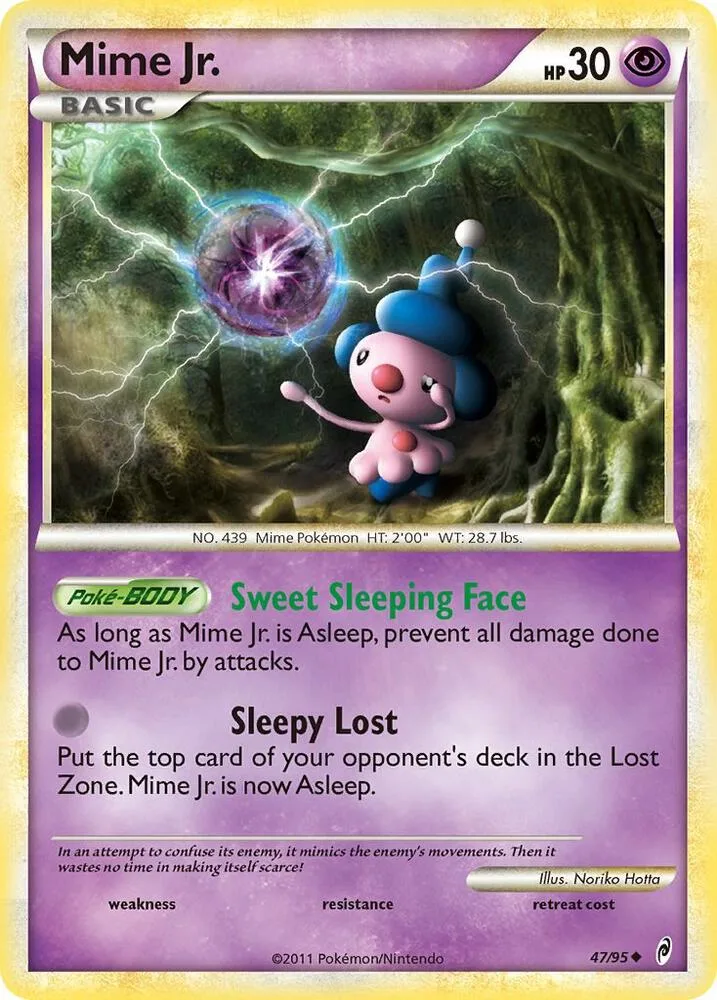 Mime Jr. card front