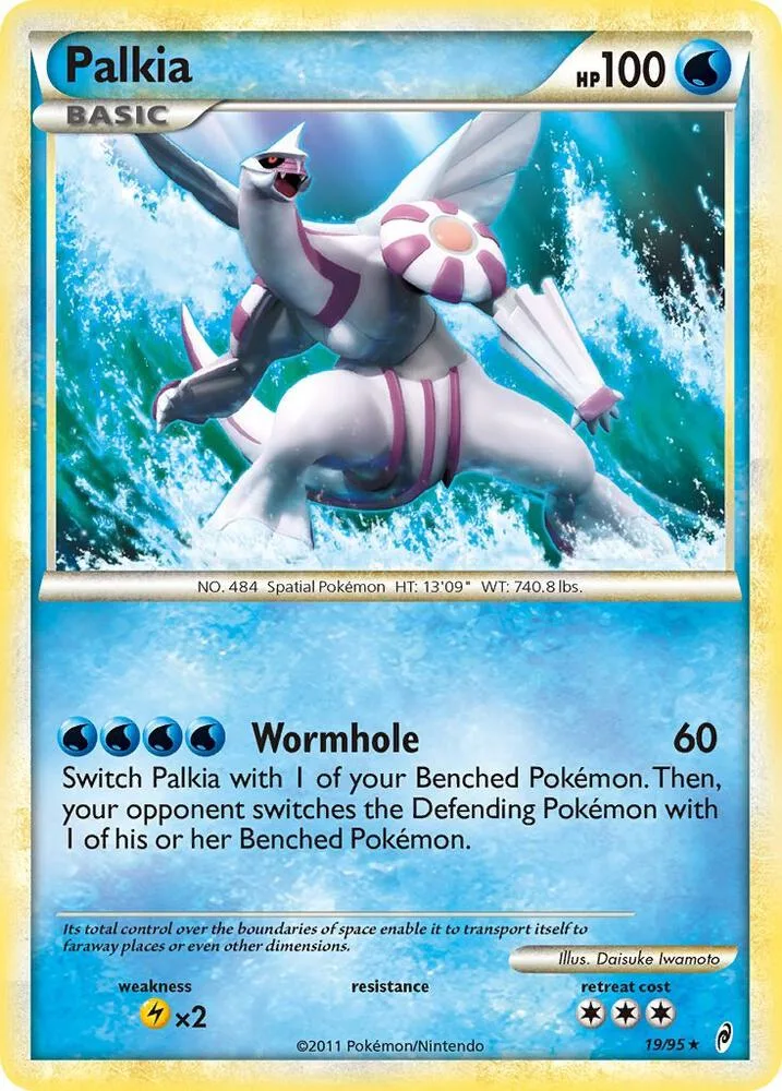 Palkia card front