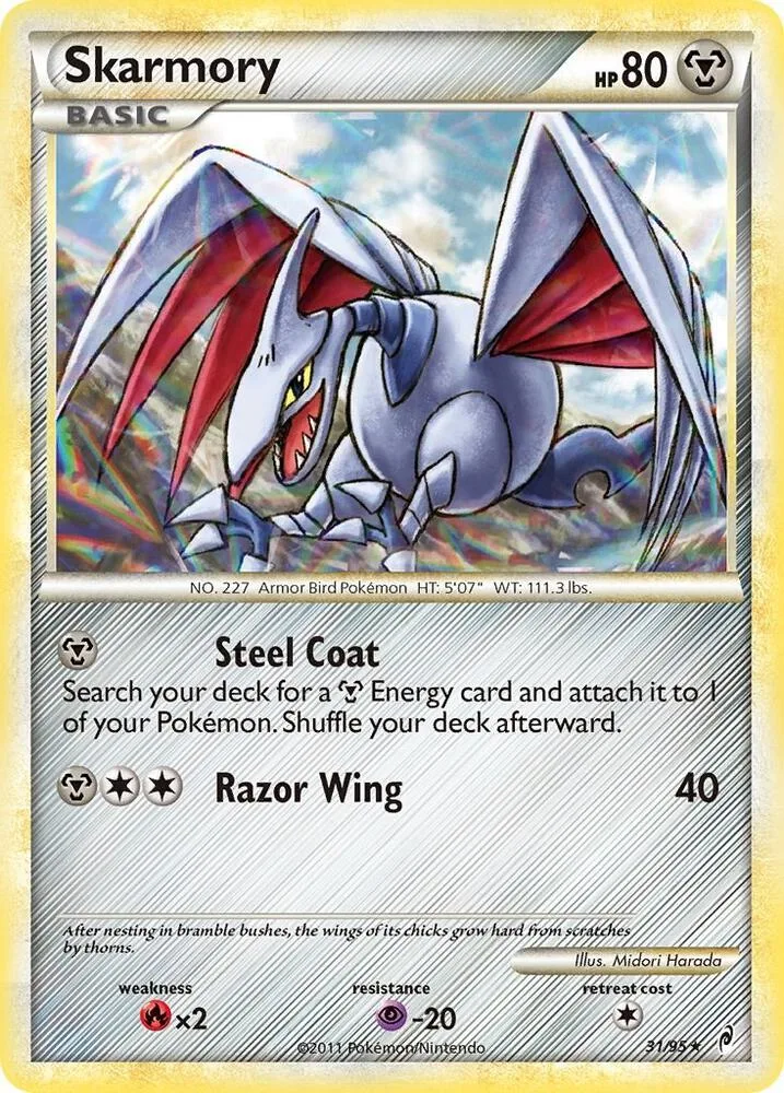 Skarmory card front
