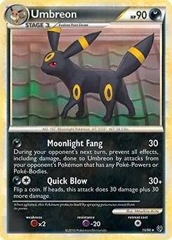 Umbreon card front