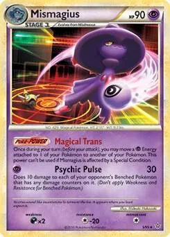 Mismagius (HGSS Unleashed) card front