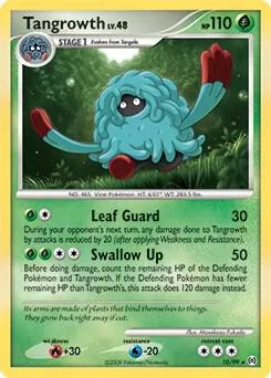 Tangrowth (DPPt Arceus) card front