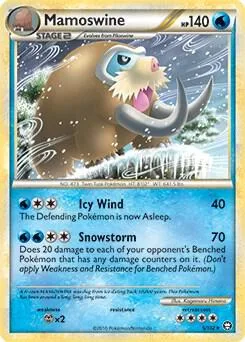 Mamoswine card front