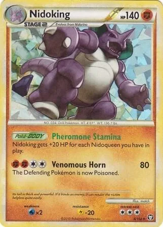 Nidoking (Cracked Ice Holo) thumbnail