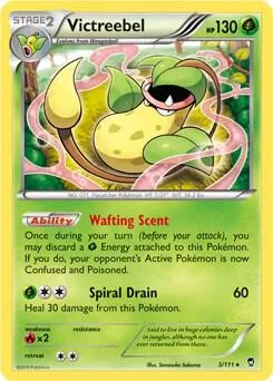 Victreebel (XY Furious Fists) card front