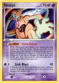Deoxys (EX Deoxys) Holofoil card