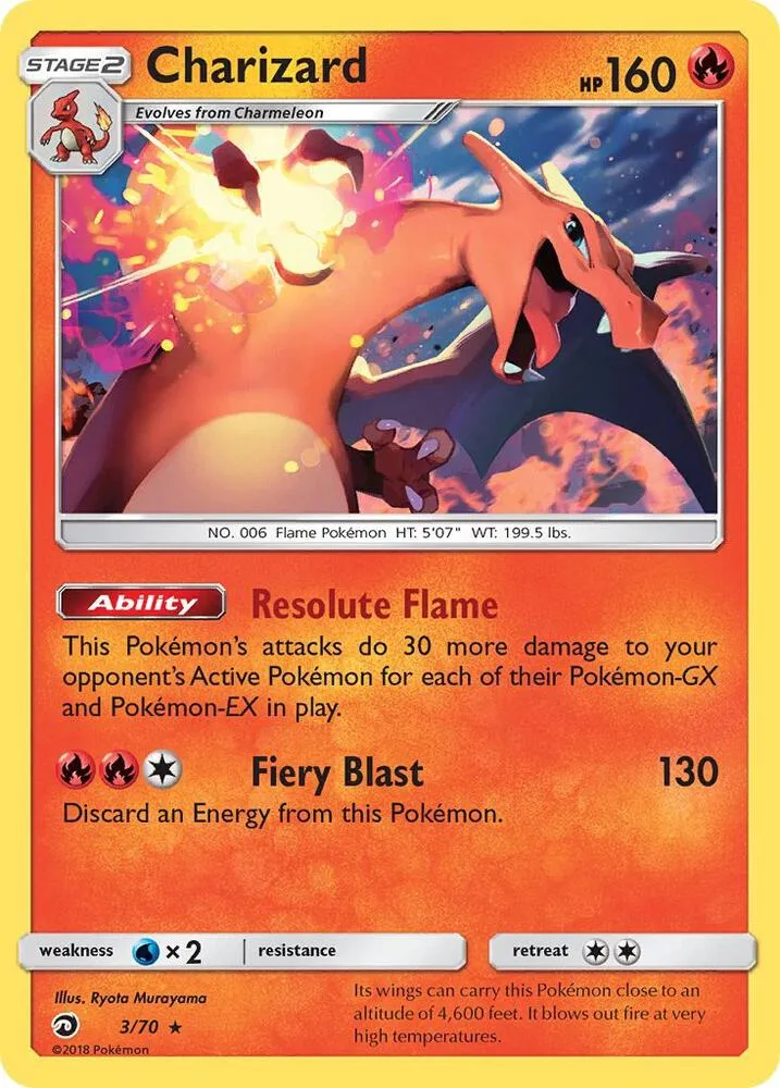 Charizard (Let's Play, Eevee!) card front