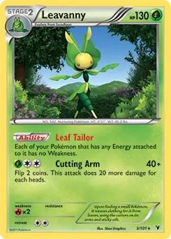 Leavanny (BW Noble Victories) card front