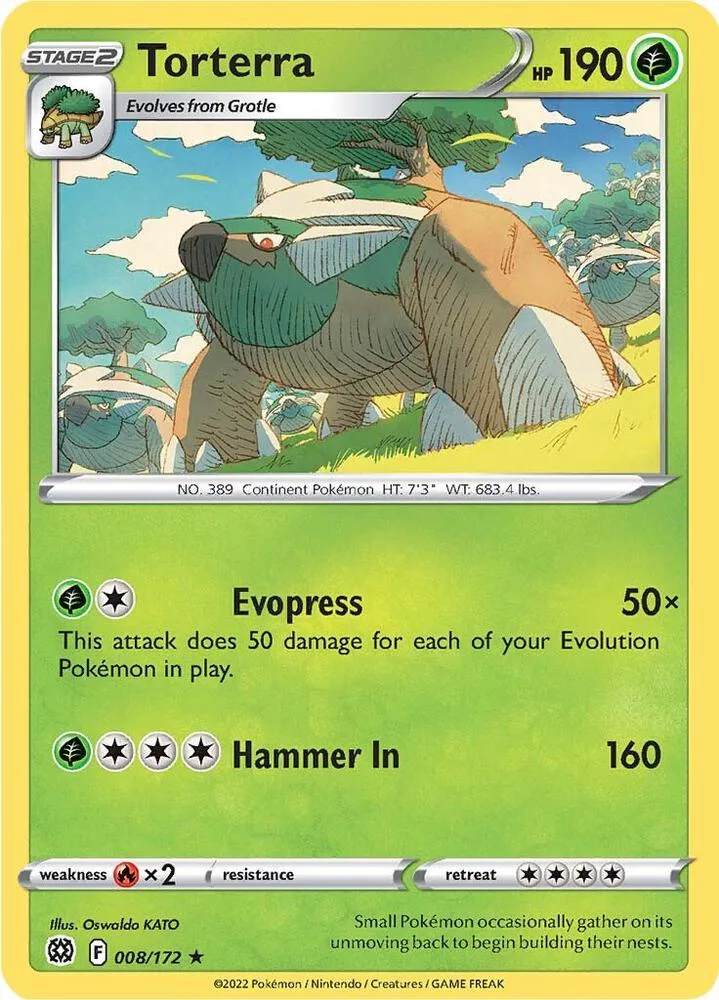Torterra card front
