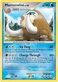 Mamoswine (DP Legends Awakened) card front