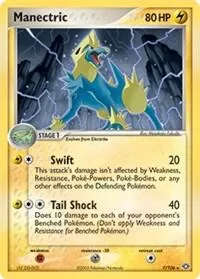 Manectric card front